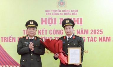  Đại tá Nguyễn Thanh Bình được phân công giữ chức Tổng Biên tập Báo Công an nhân dân